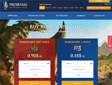 Tablet Screenshot of probemas.com
